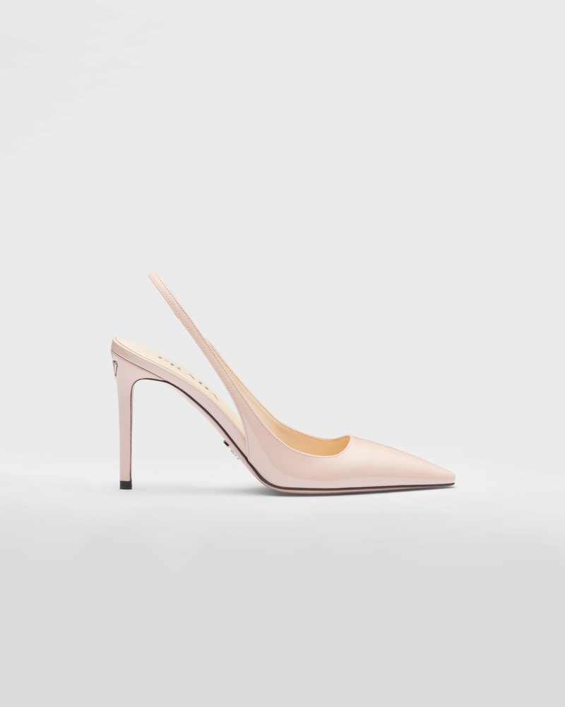 Patent leather slingbacks 2