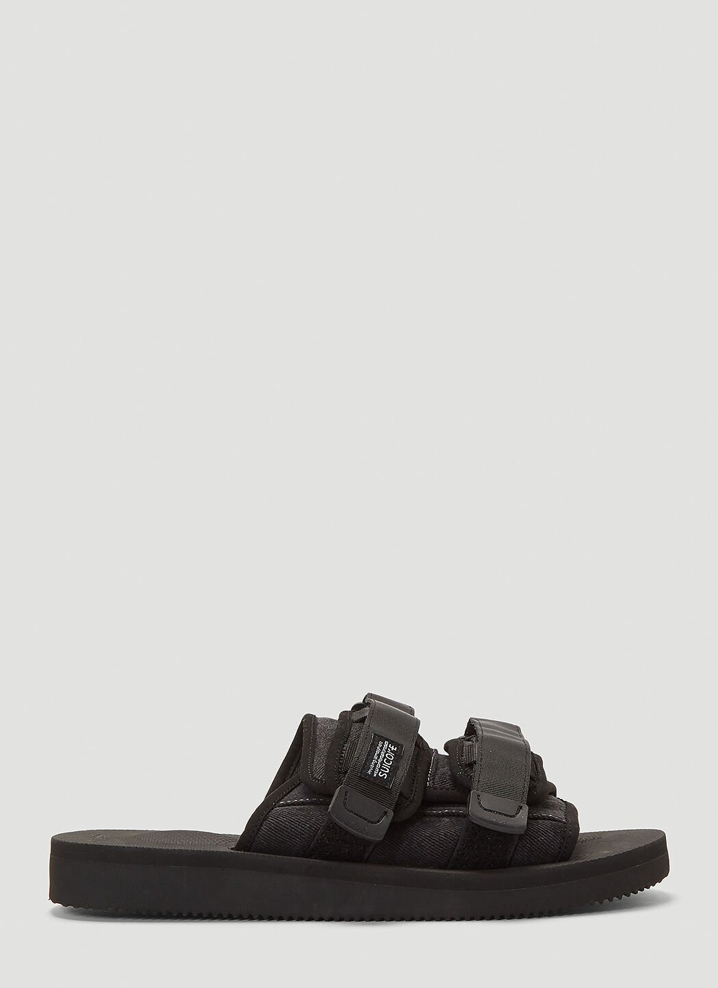 10.10 Vintage Denim Moto Slides - 1
