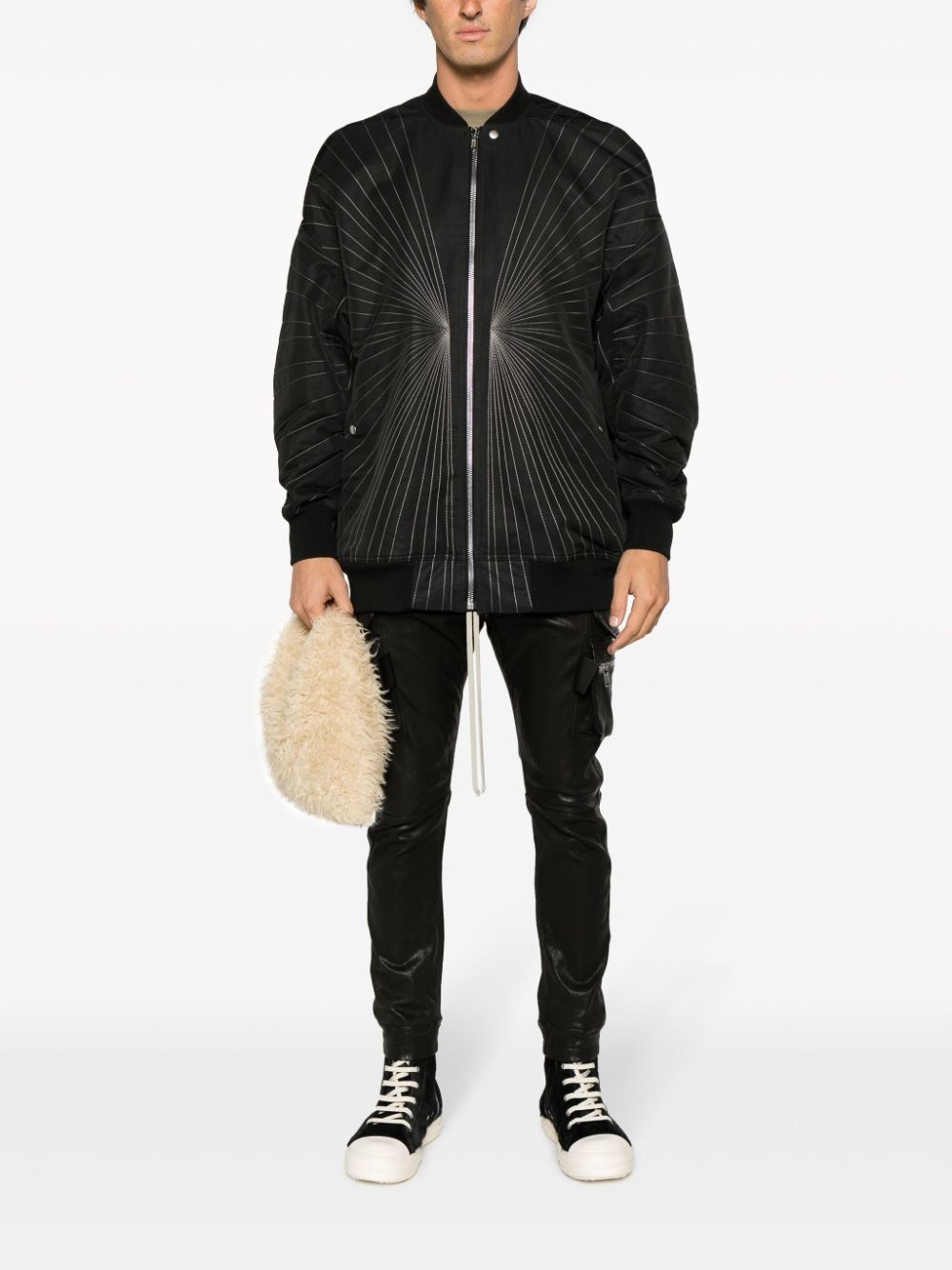 Radiance cotton padded bomber jacket - 2