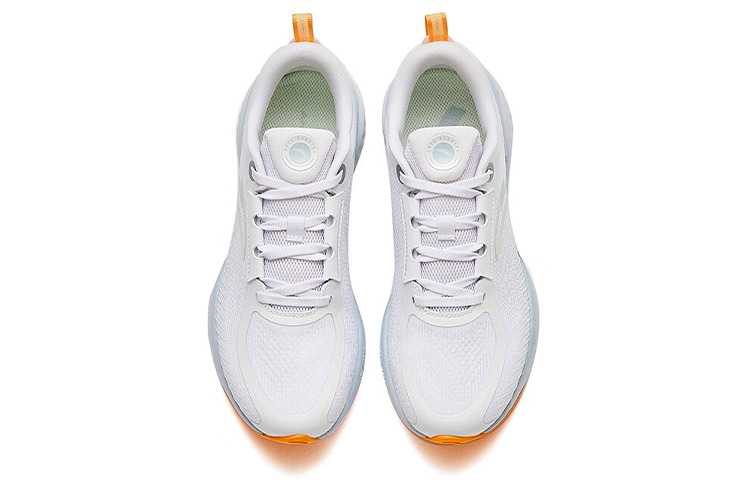 (WMNS) ANTA Running Series Sneakers 'White Blue Orange' 122335556-4 - 3