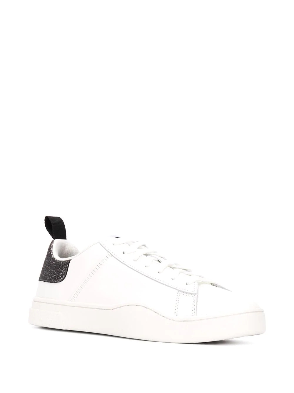 lace-up plimsoll trainers - 2