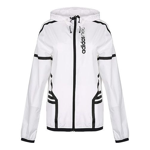 adidas neo Casual Windproof Cozy Jacket White DU8156 - 1