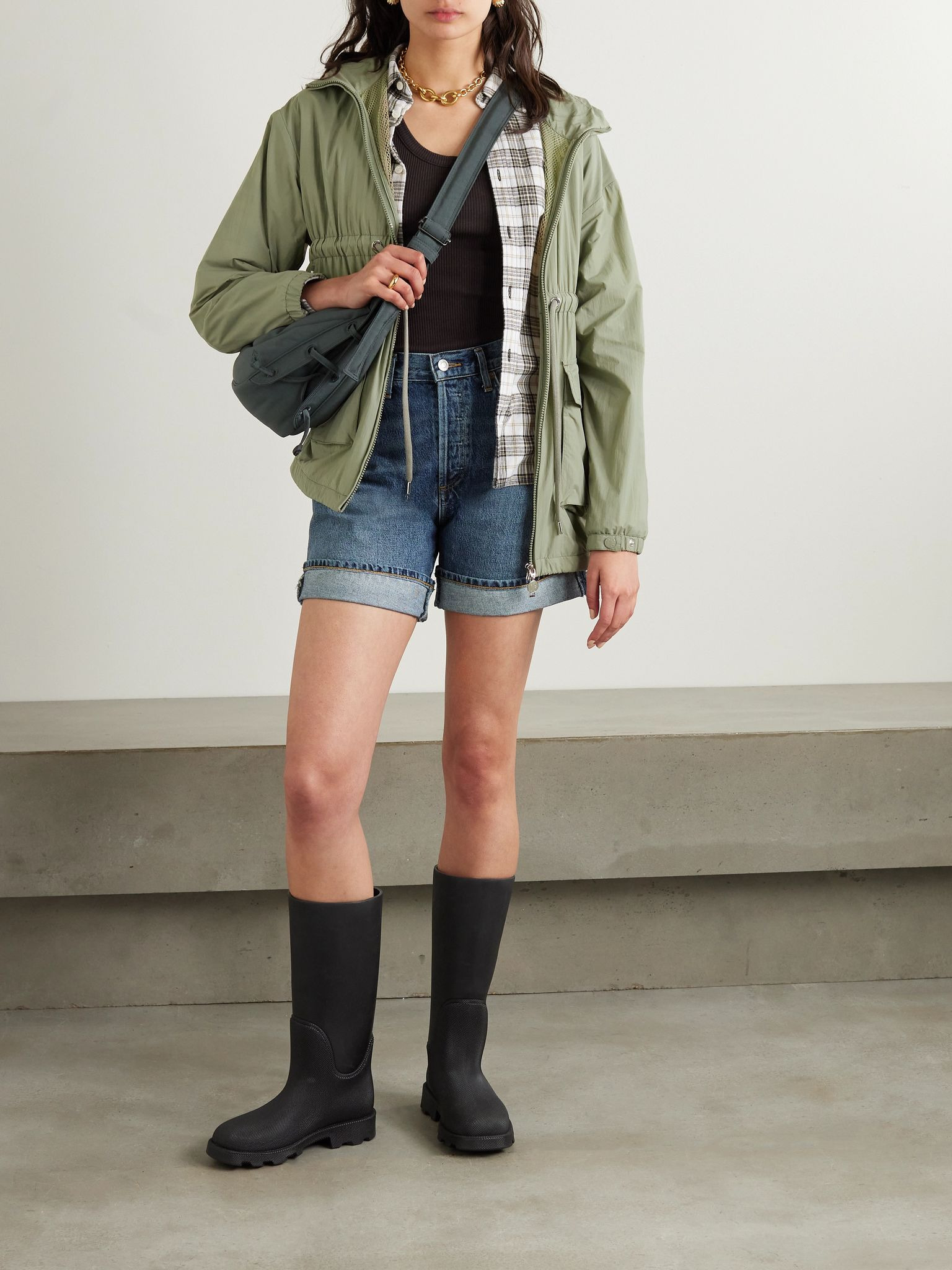 Iadi shell parka Green - 2