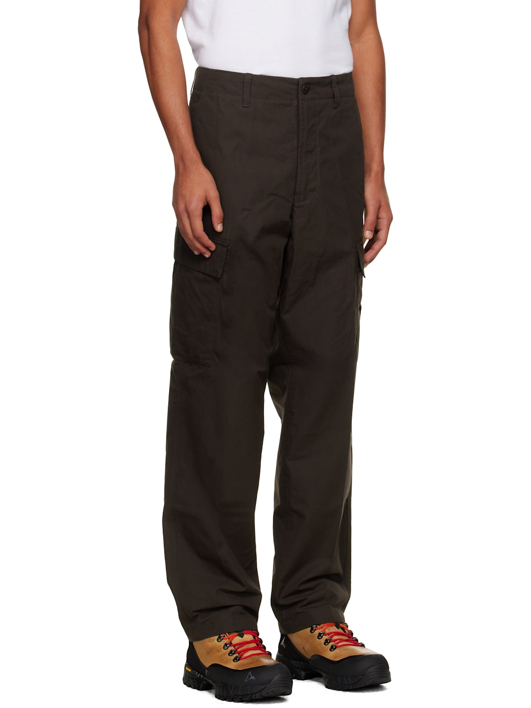 Brown 3100019 Weatherproof Cotton Canvas Cargo Pants - 2
