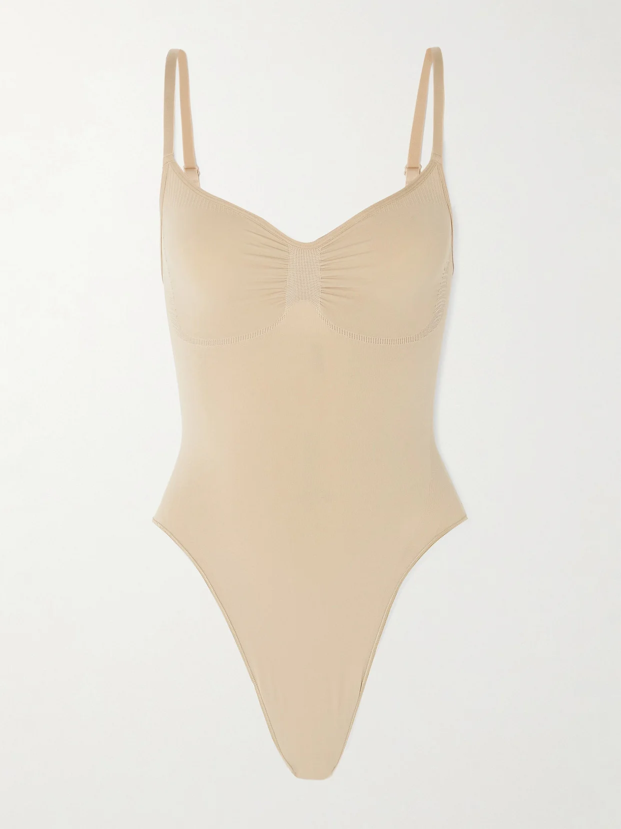 Seamless Sculpt Thong Bodysuit - 1