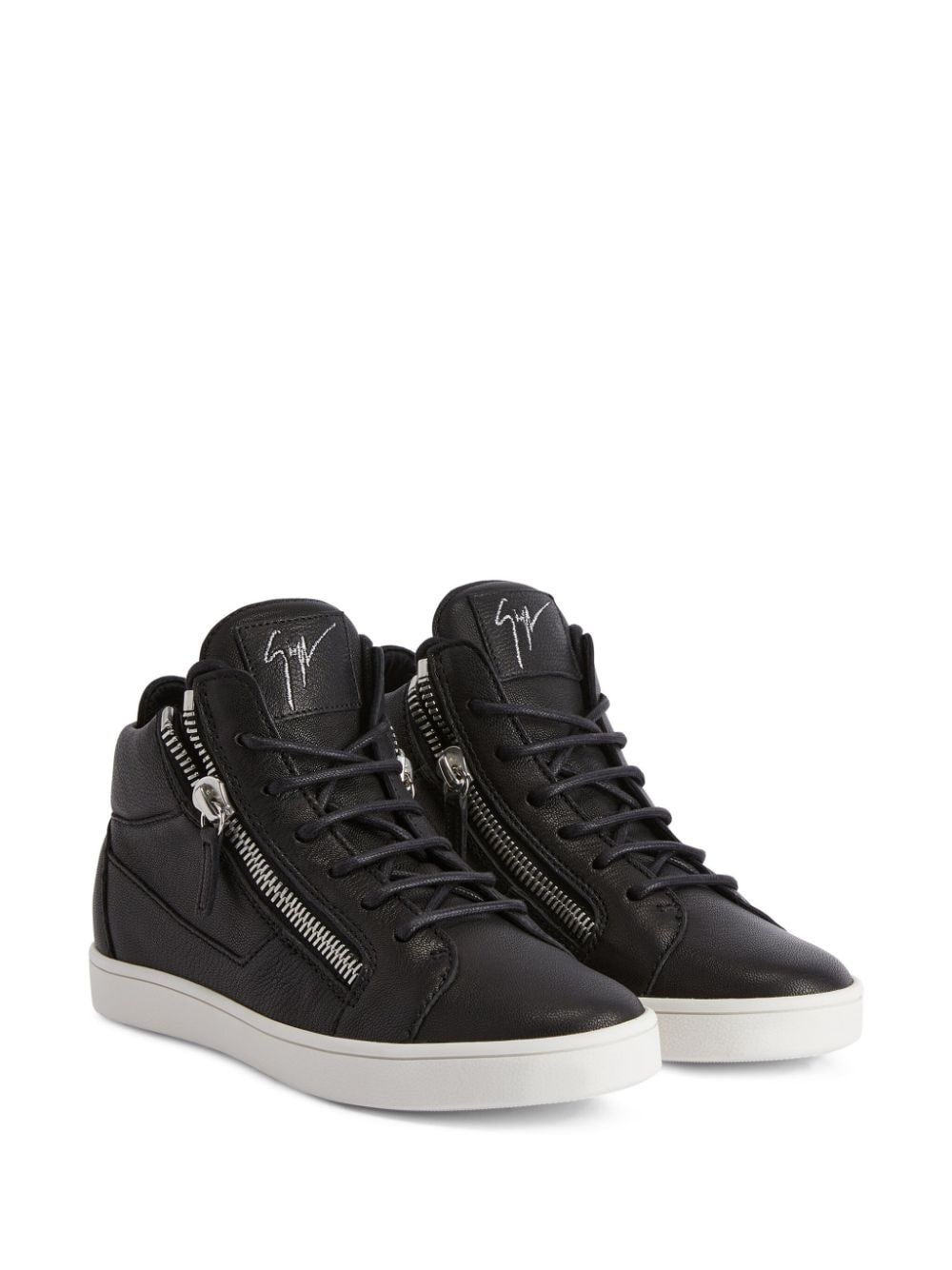 Jamie high-top leather sneakers - 2