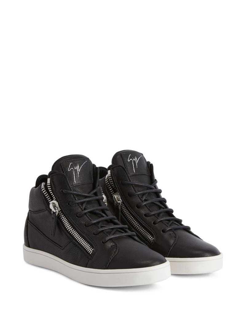 Giuseppe Zanotti Jamie high-top leather sneakers outlook