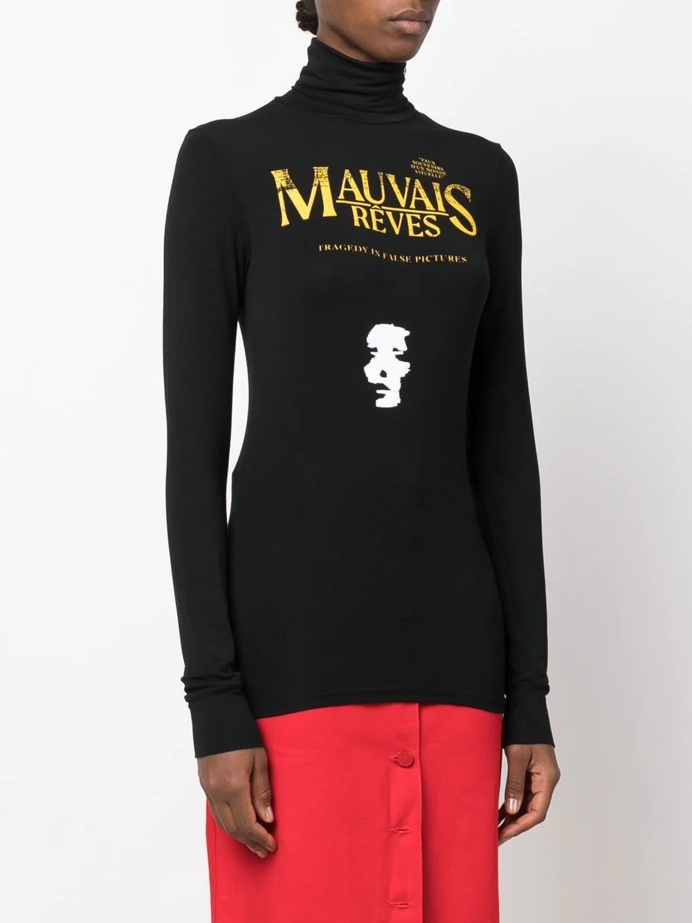 Mauvais Reves roll-neck jersey - 3
