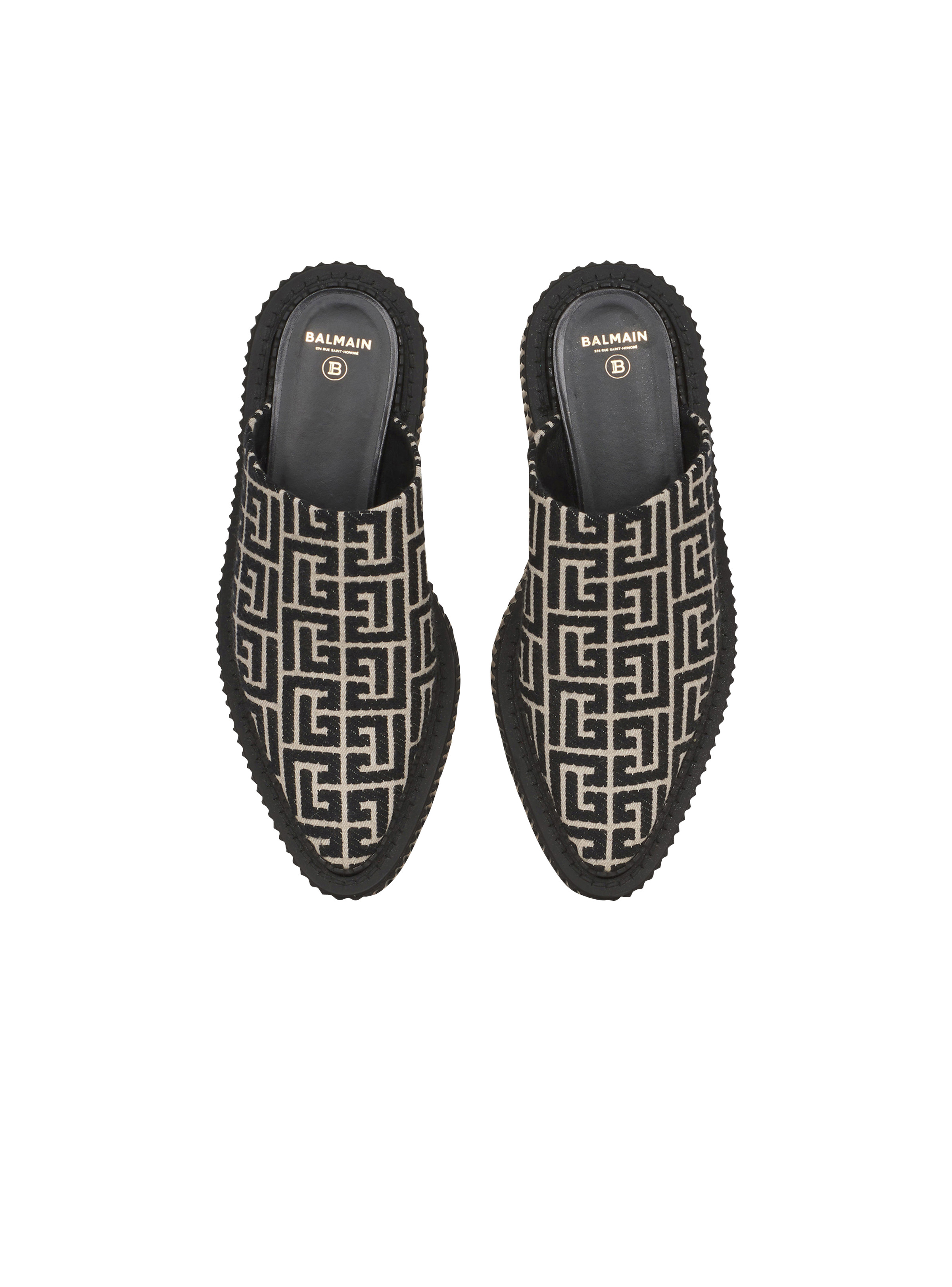 Bicolor jacquard Uda mules - 3
