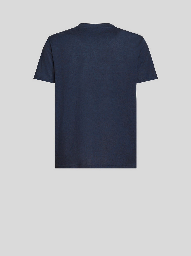 BANDANA PRINT JERSEY T-SHIRT 5