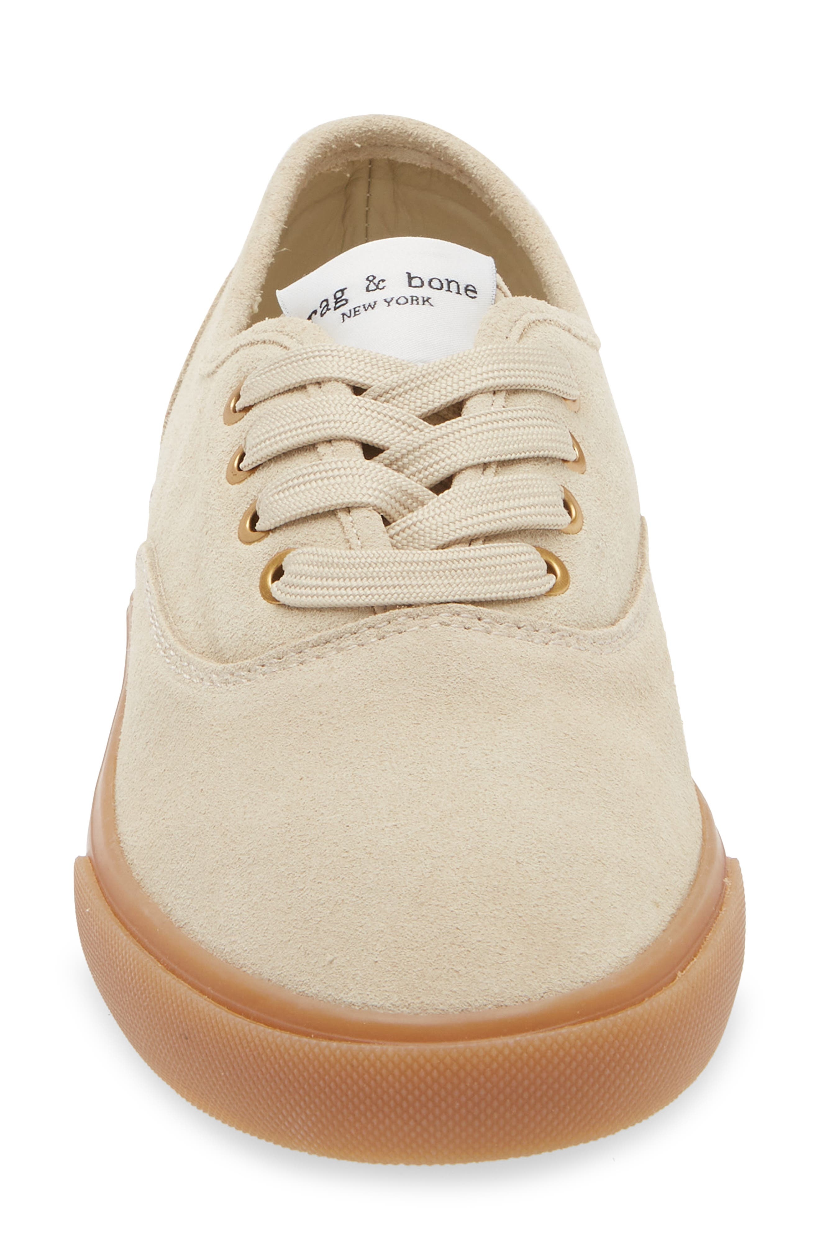 rag & bone Billie Sneaker in Macdamia Suede at Nordstrom - 4