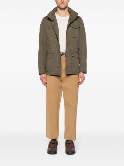 Herno Tigri cotton military jacket outlook