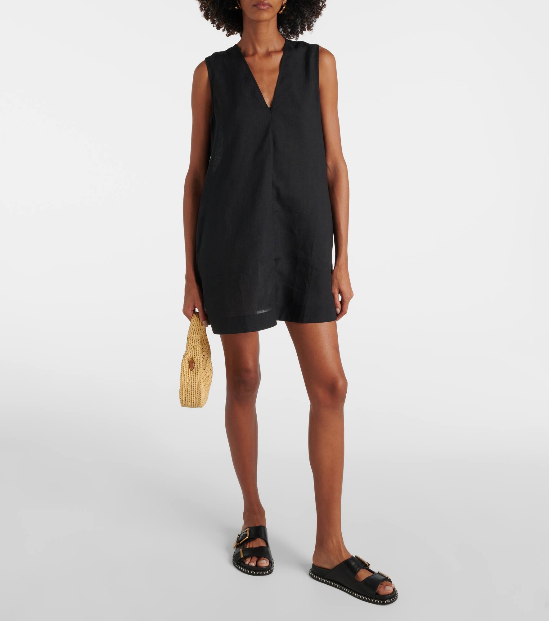 Derya linen minidress - 2