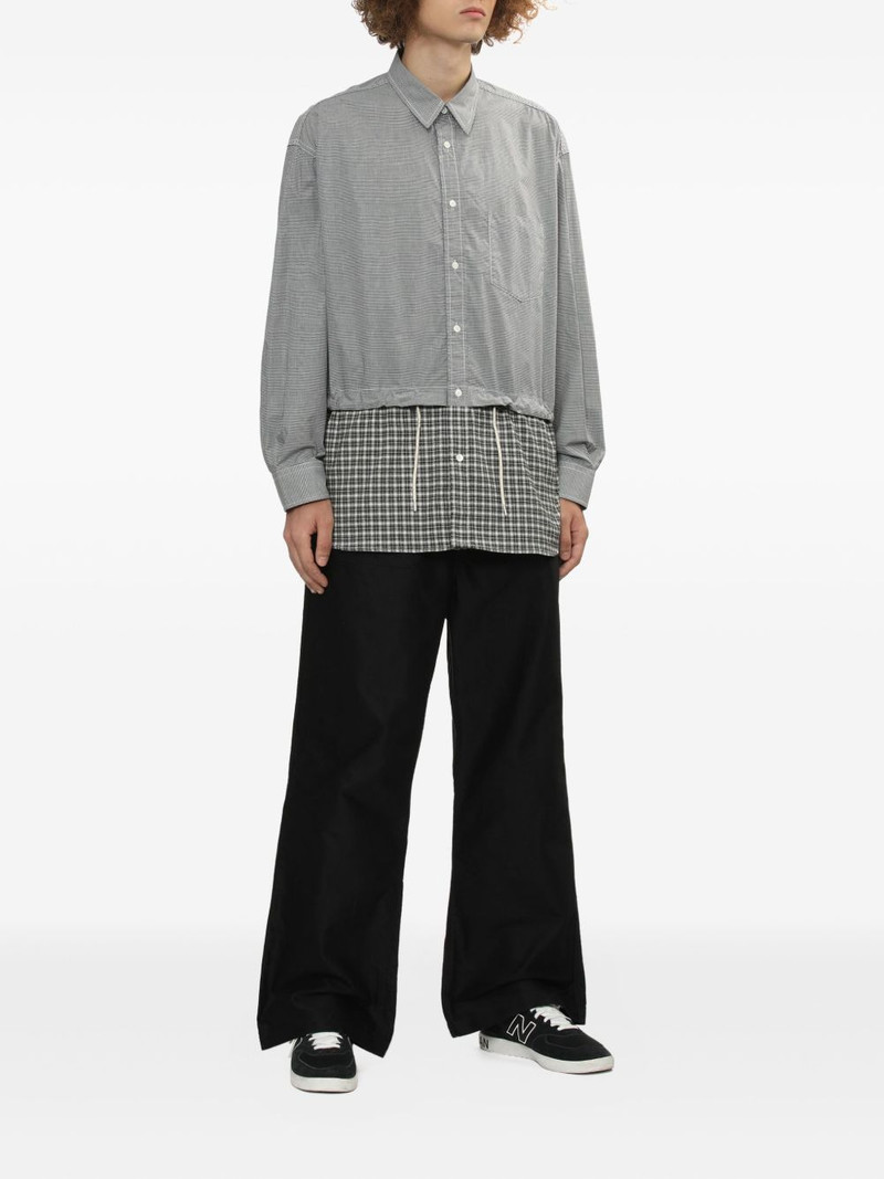 Comme des Garçons Homme button-fastening trousers outlook