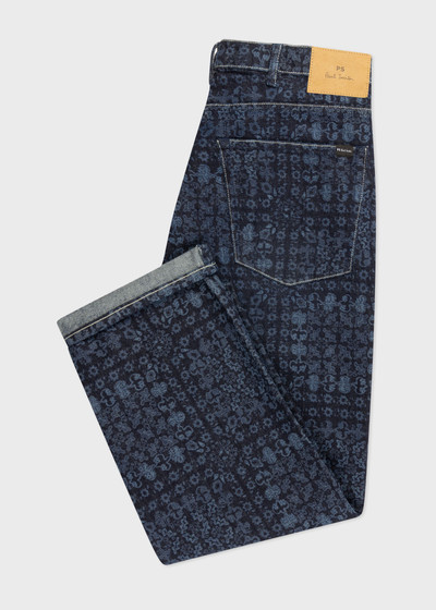 Paul Smith Relaxed-Fit Laser Print Jeans outlook