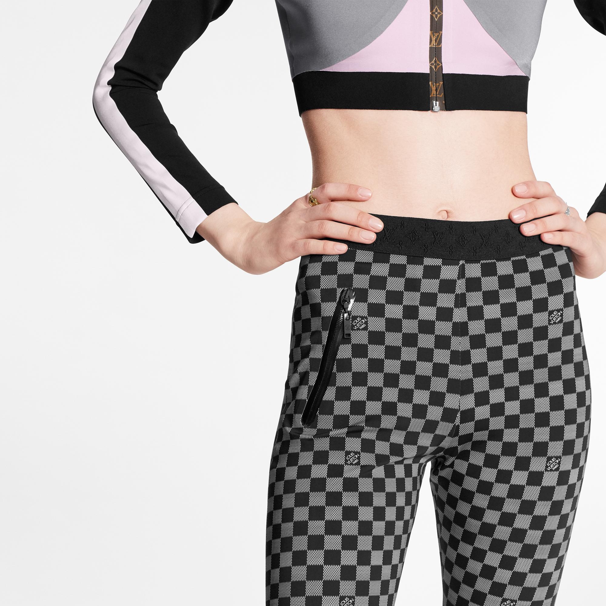 Shiny Damier Leggings - 3