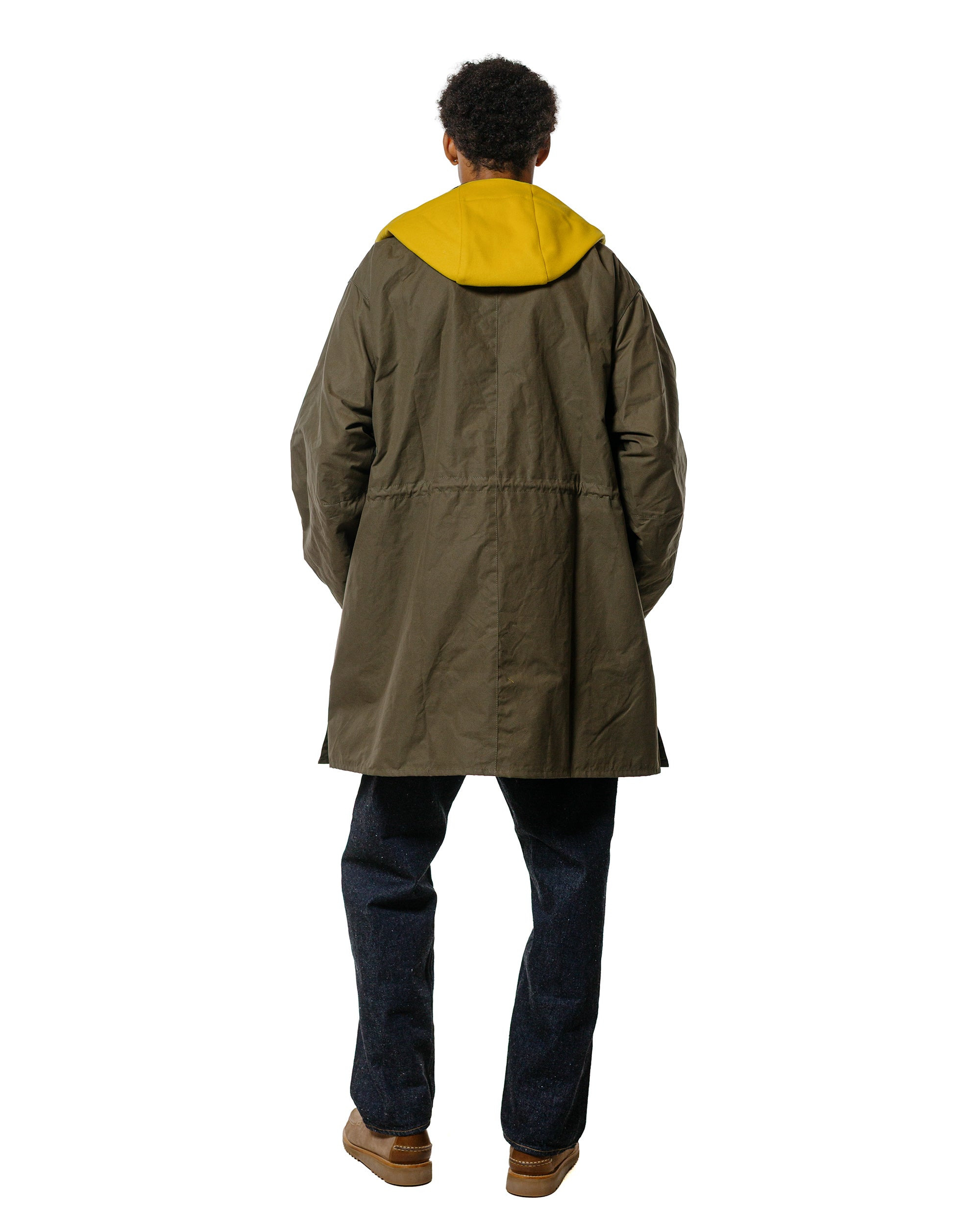 KAPTAIN SUNSHINE Bedale Casual Field Coat Khaki Brown - 4