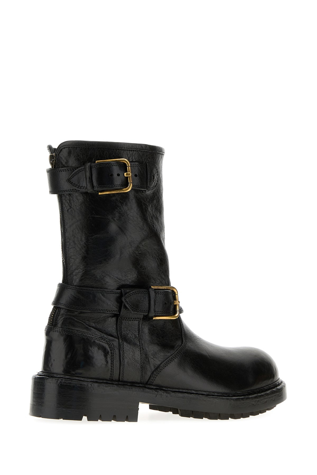 Black leather Bernini boots - 3