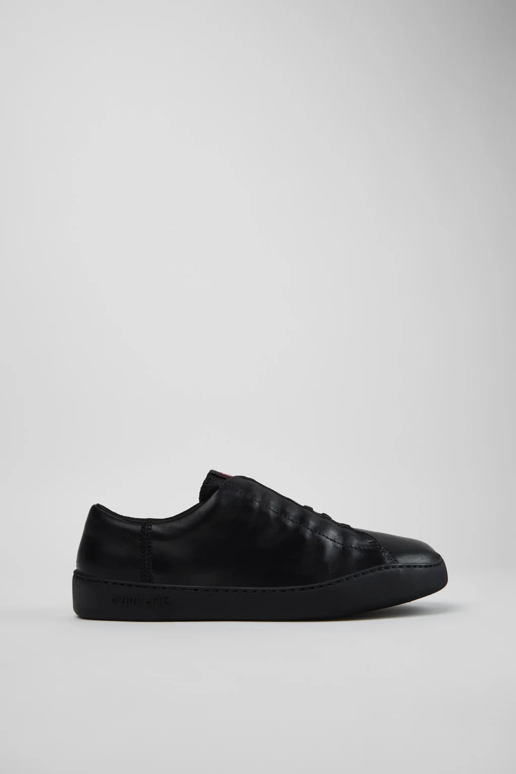 Peu Touring Black Leather Sneakers for Men. - 1