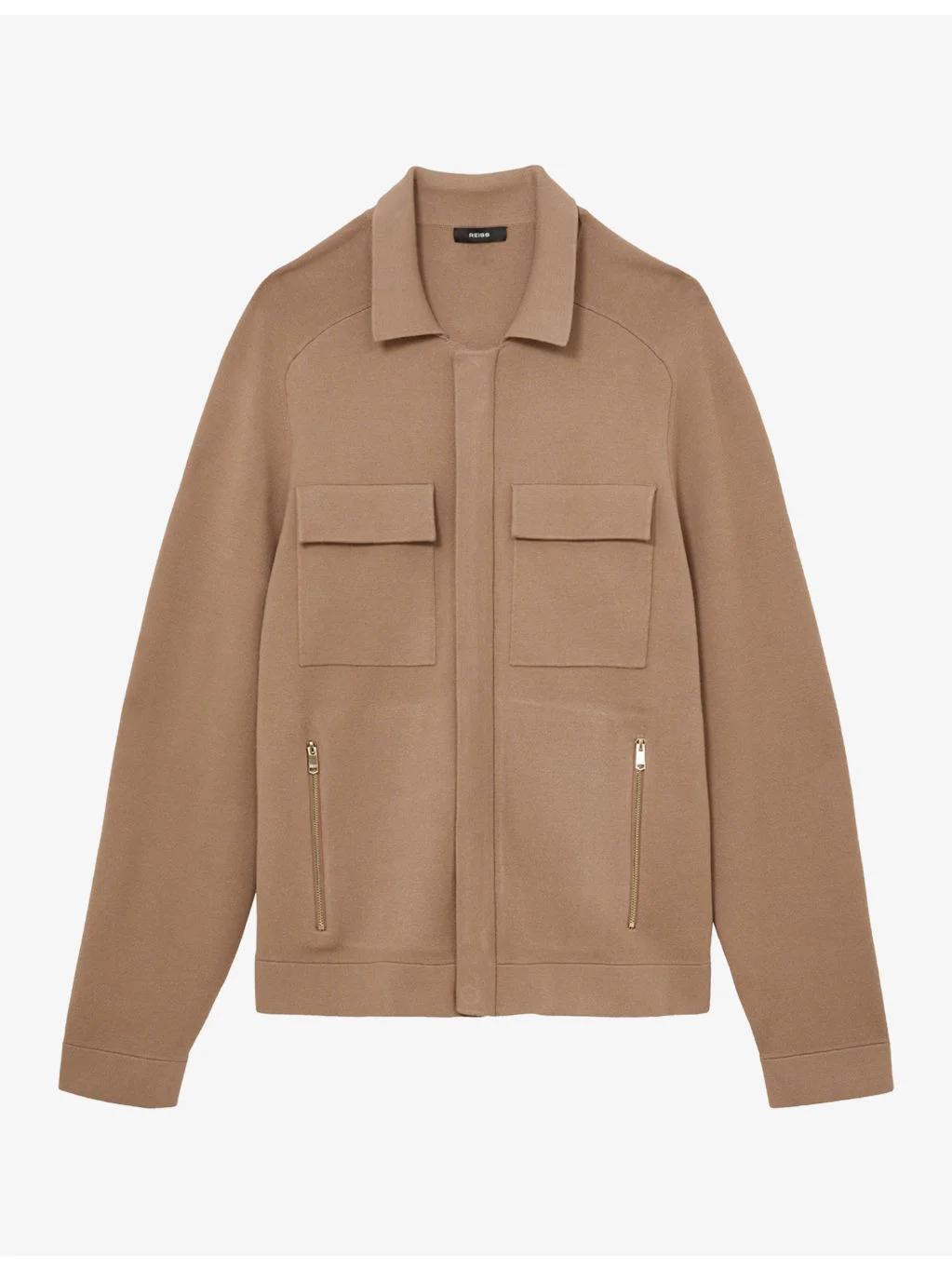 Fleetwood Double-Pocket Knitted Jacket - 1
