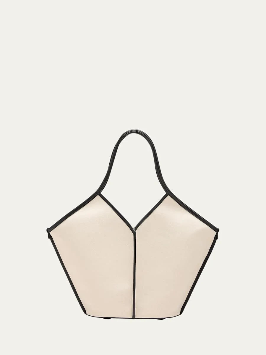 Calella Bicolor Organic Cotton Tote Bag - 1