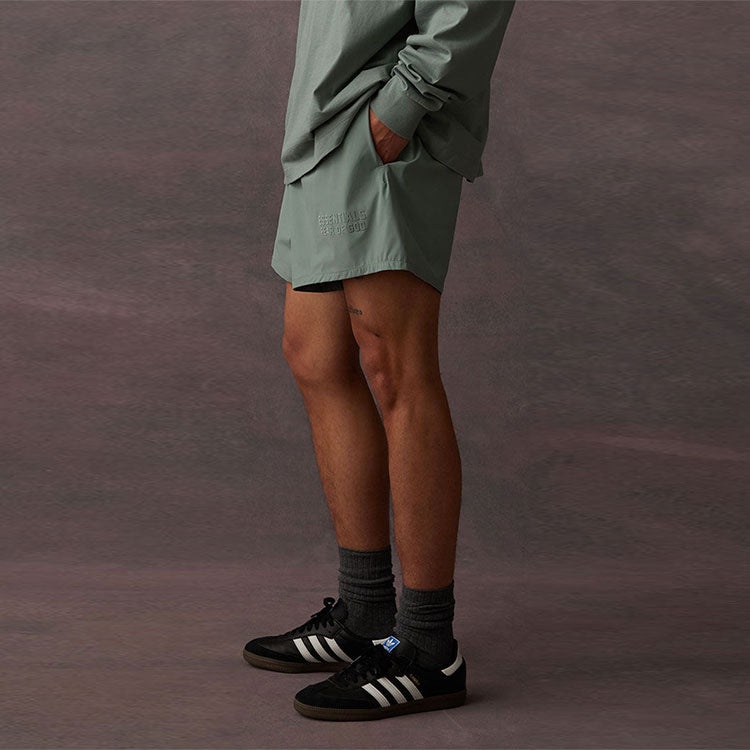 Fear of God Essentials SS23 Running Nylon Short 'Sycamore' 160BT224041F - 6