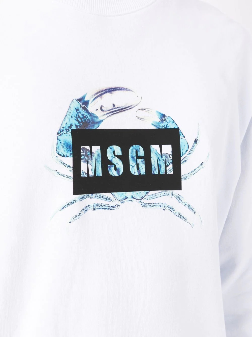 logo print sweatshirt - 5