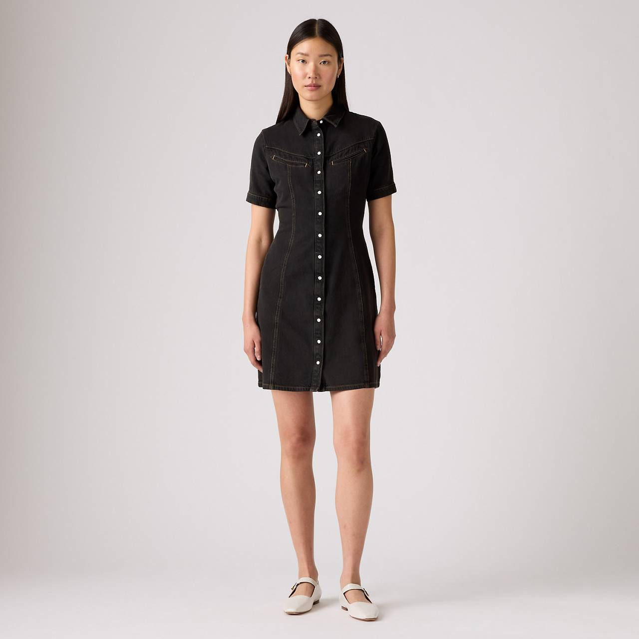 RINOA DENIM DRESS - 2