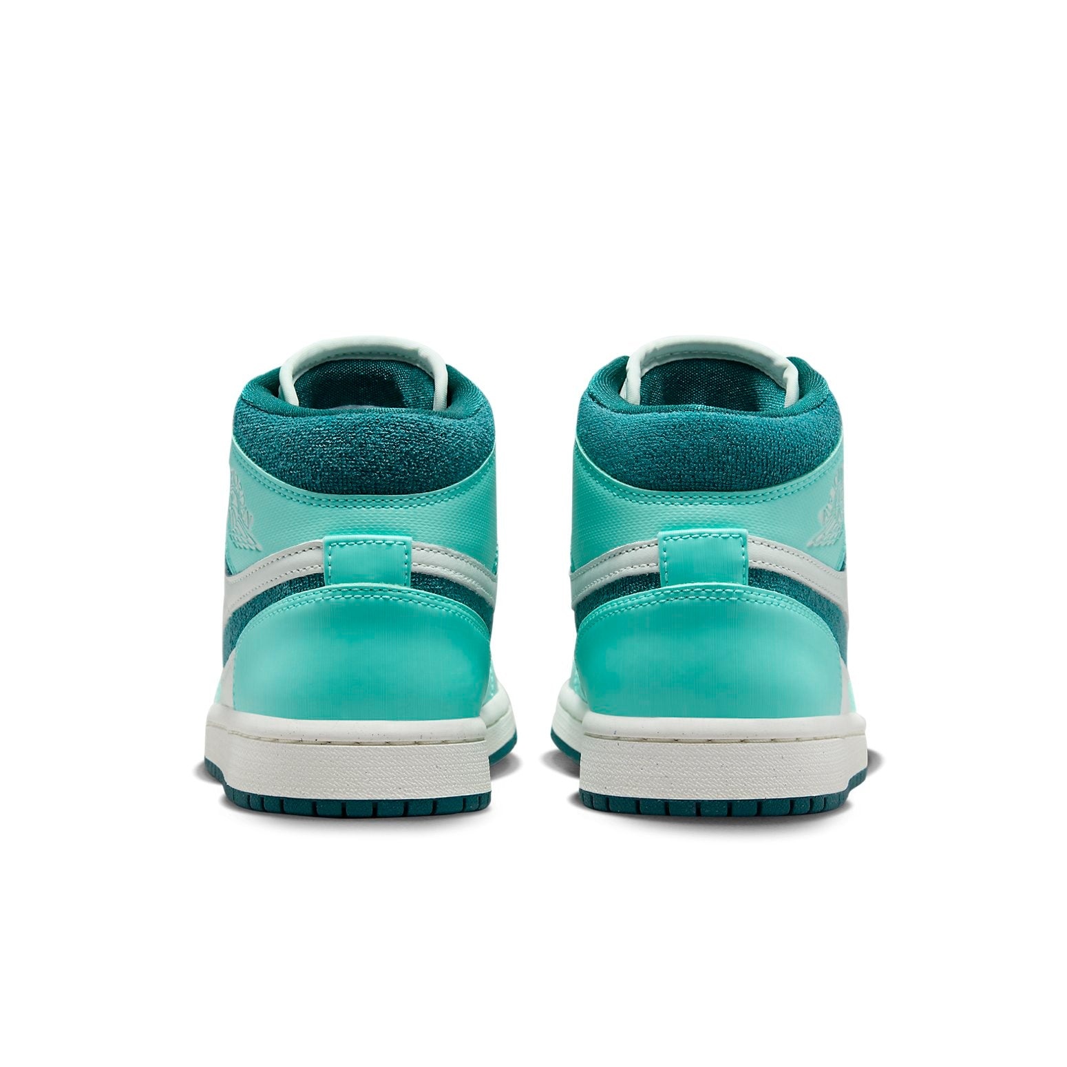 (WMNS) Air Jordan 1 Mid 'Bleached Turquoise' DZ3745-300 - 4