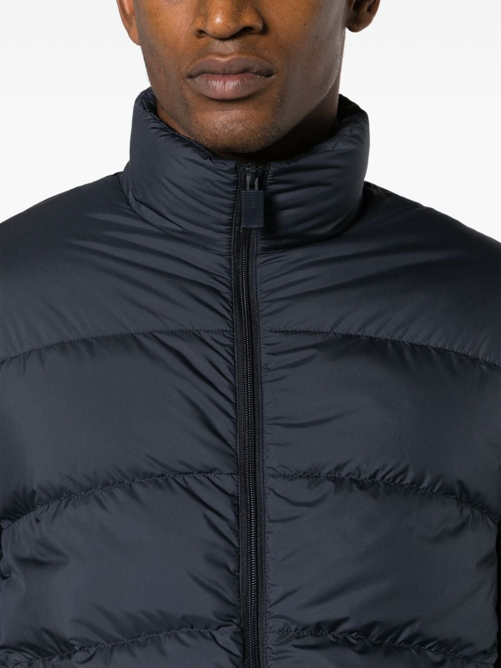 zip-up padded jacket - 5