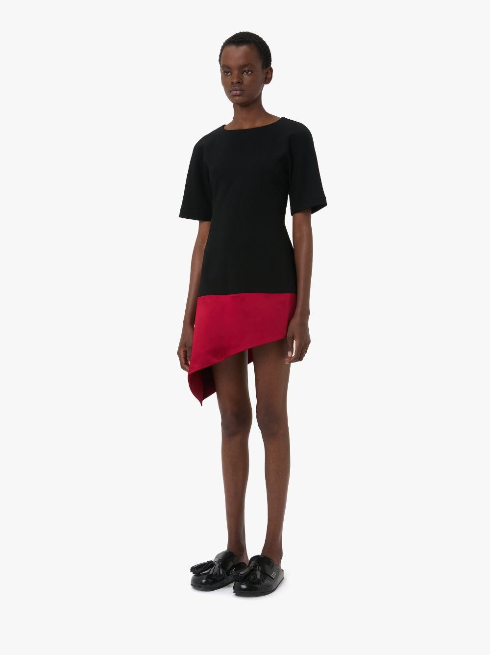 SHORT SLEEVE MINI DRESS - 4