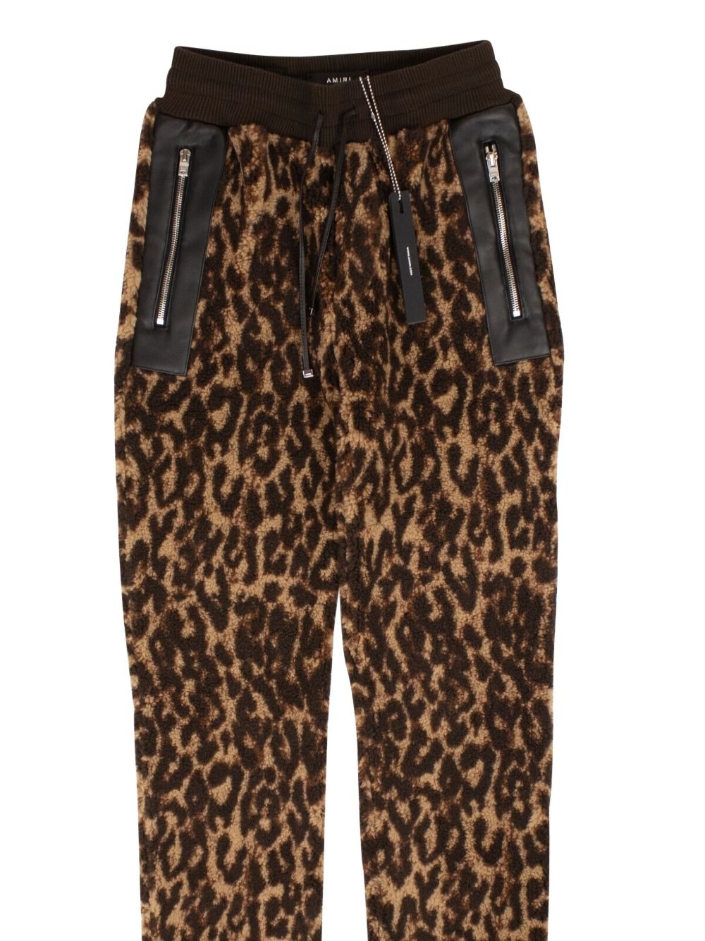 leopard-print trousers - 3