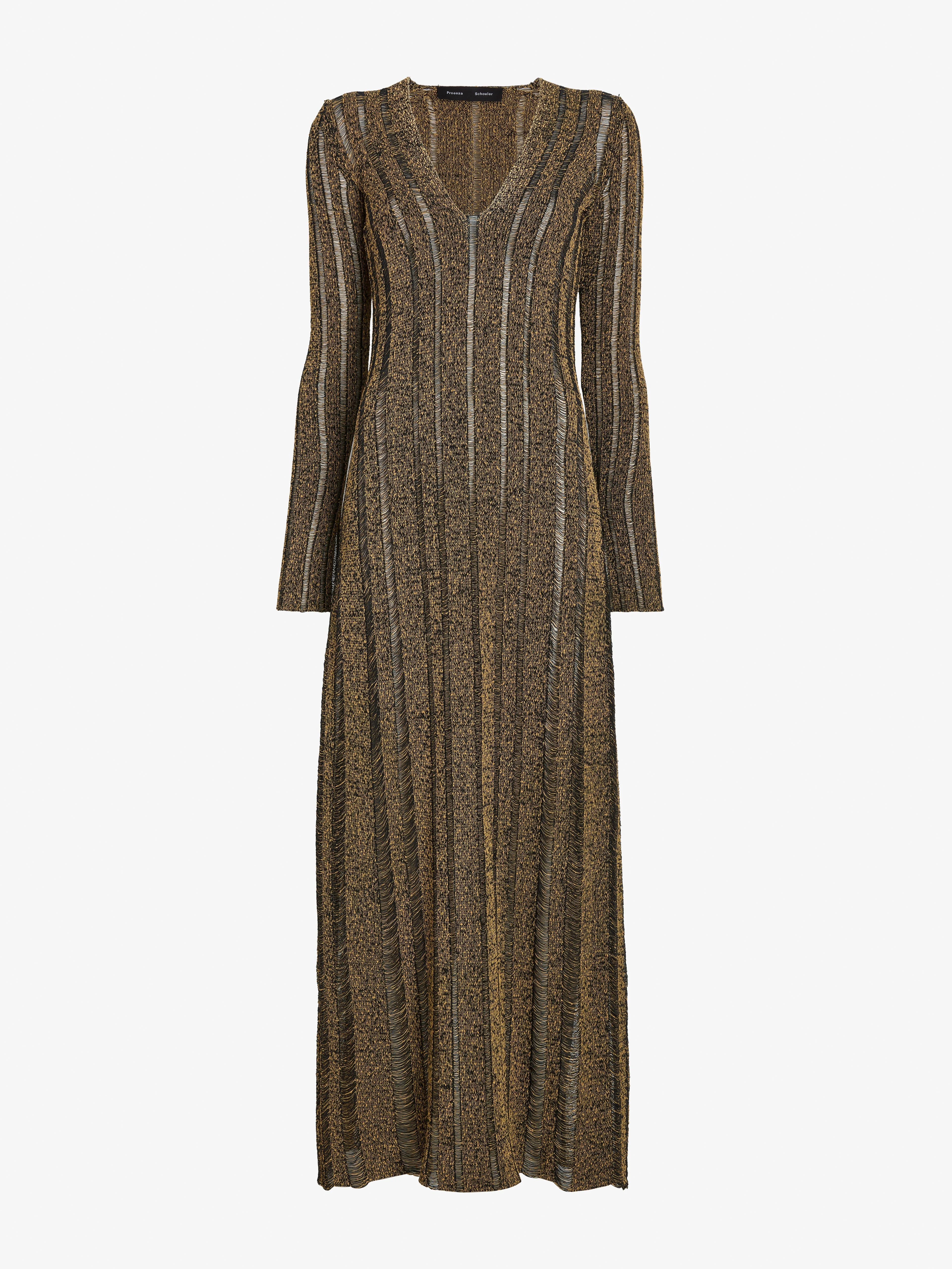 Maelle Dress in Drop Needle Tweed - 1