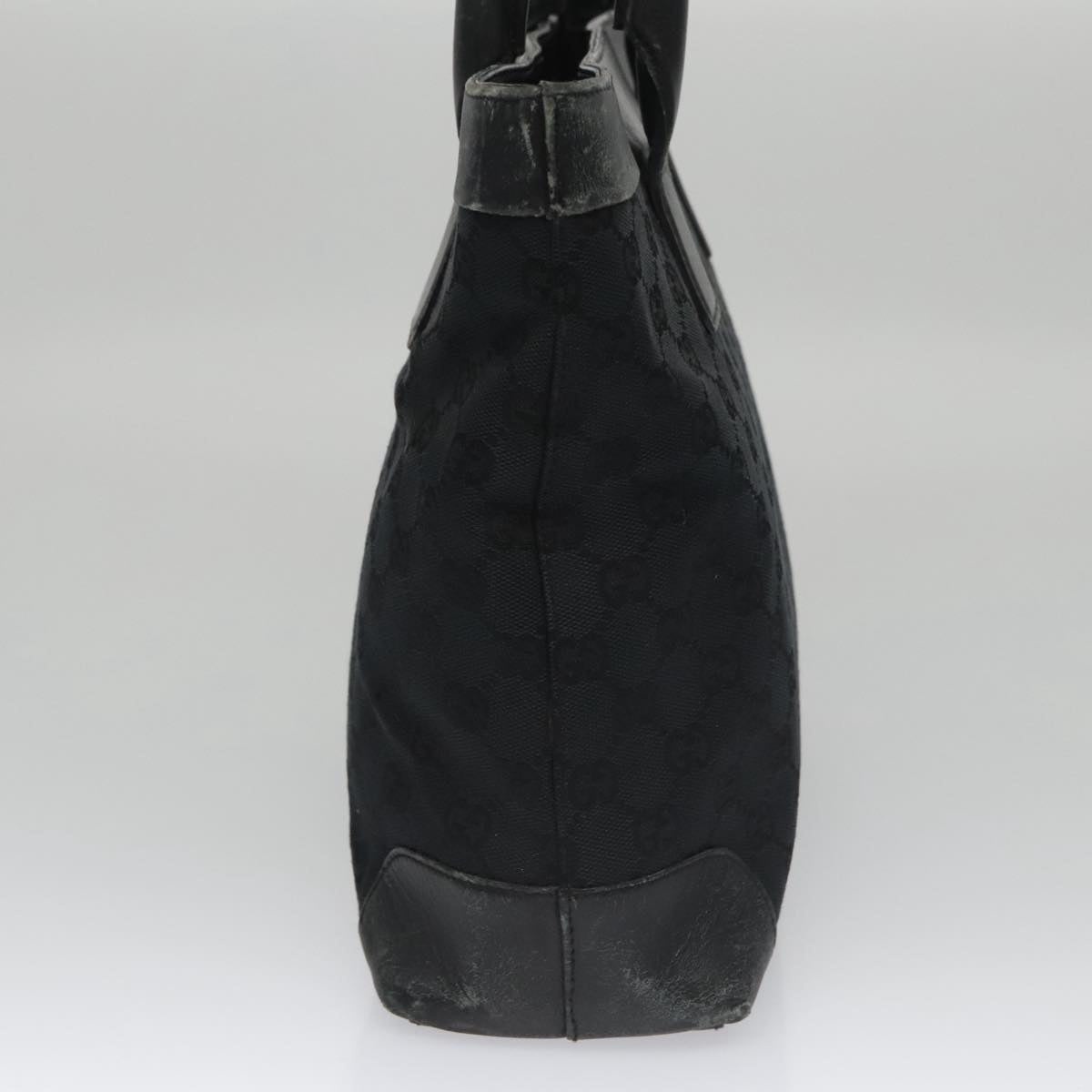 GUCCI GG Canvas Hand Bag Black - 4
