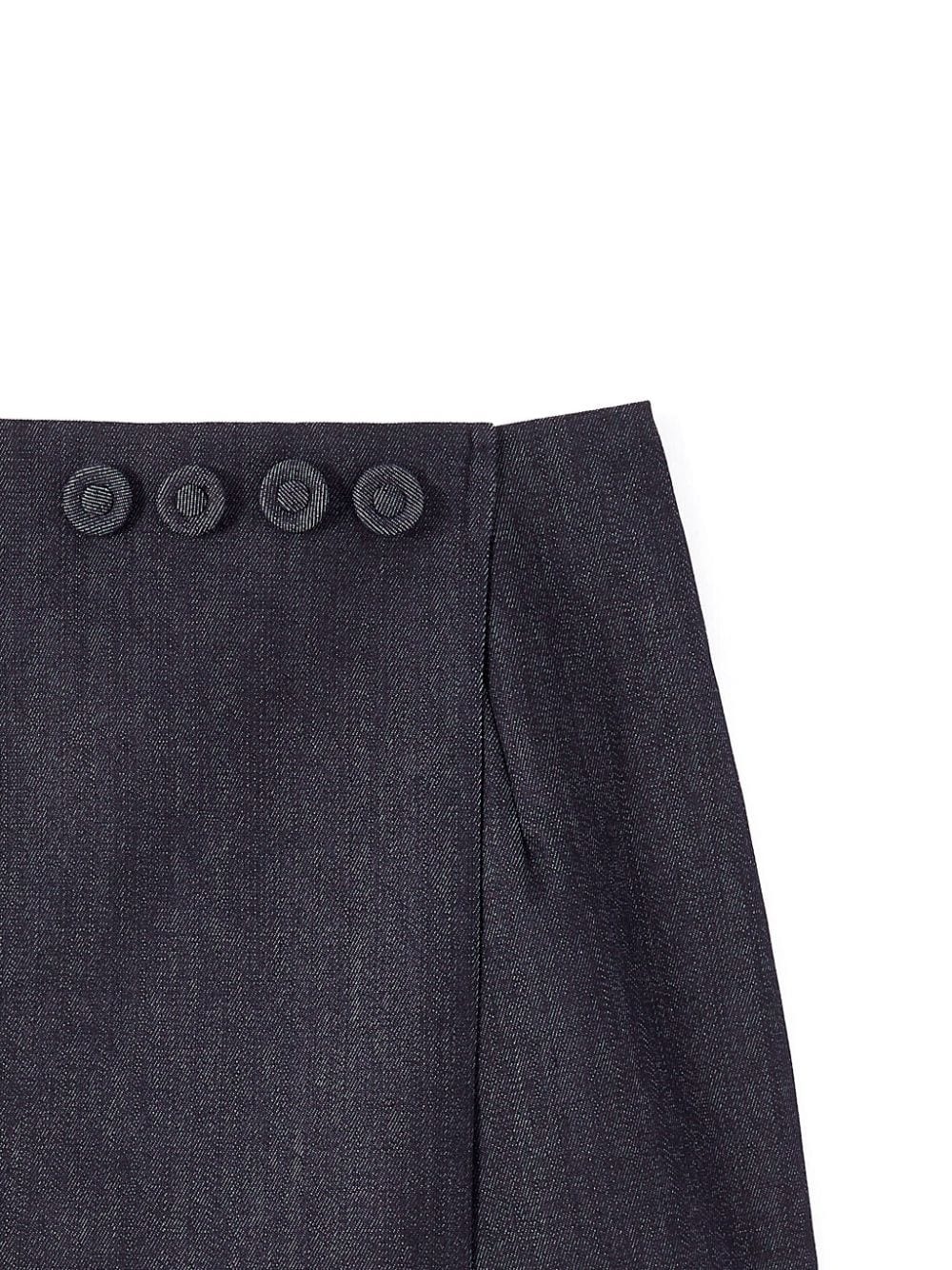 Jean denim miniskirt - 2