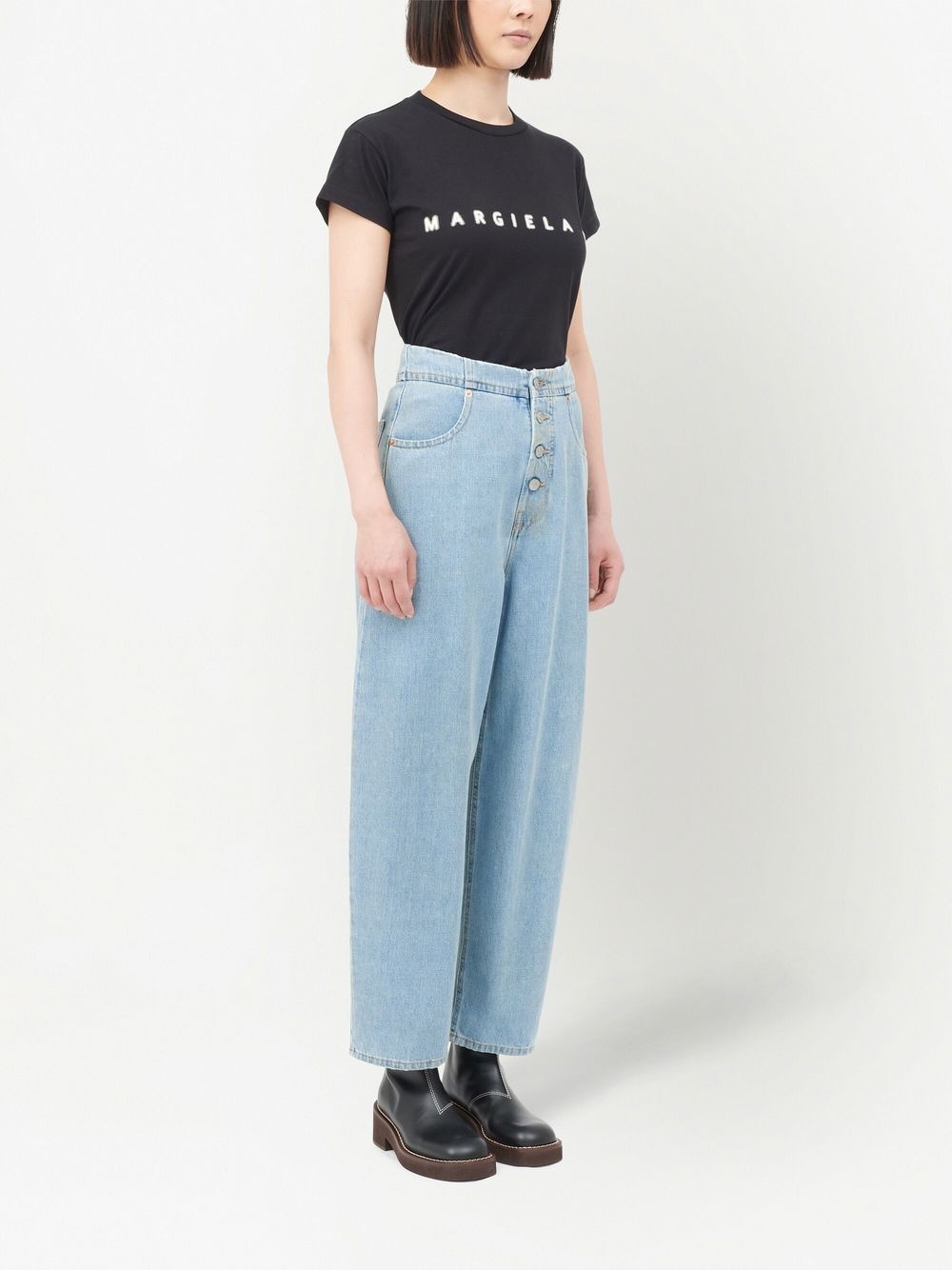 straight-leg cut jeans - 3