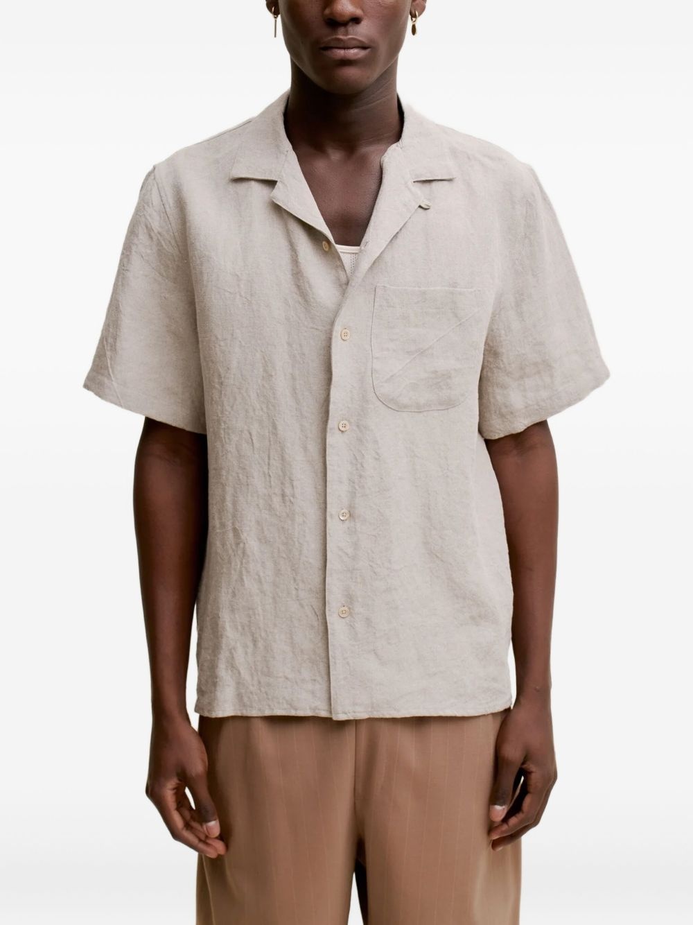 Gioia short-sleeve button-up shirt - 2