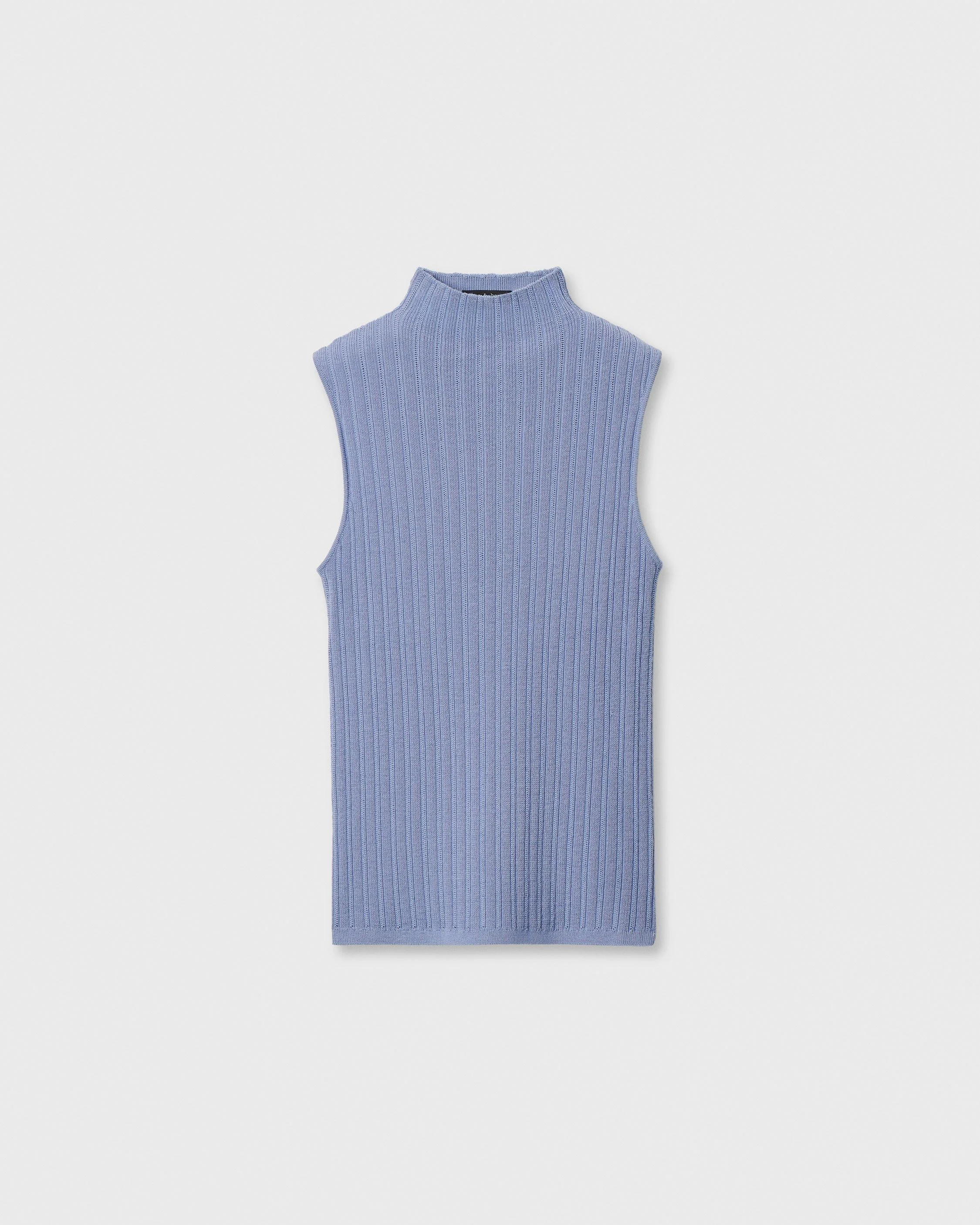 Rhodes Sleeveless Turtleneck - 1