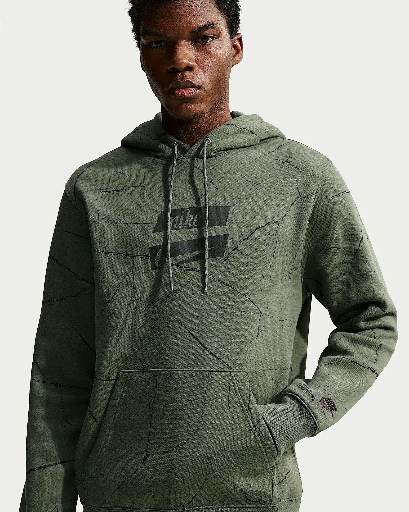Nike Club Men's Fleece Pullover Hoodie - 1