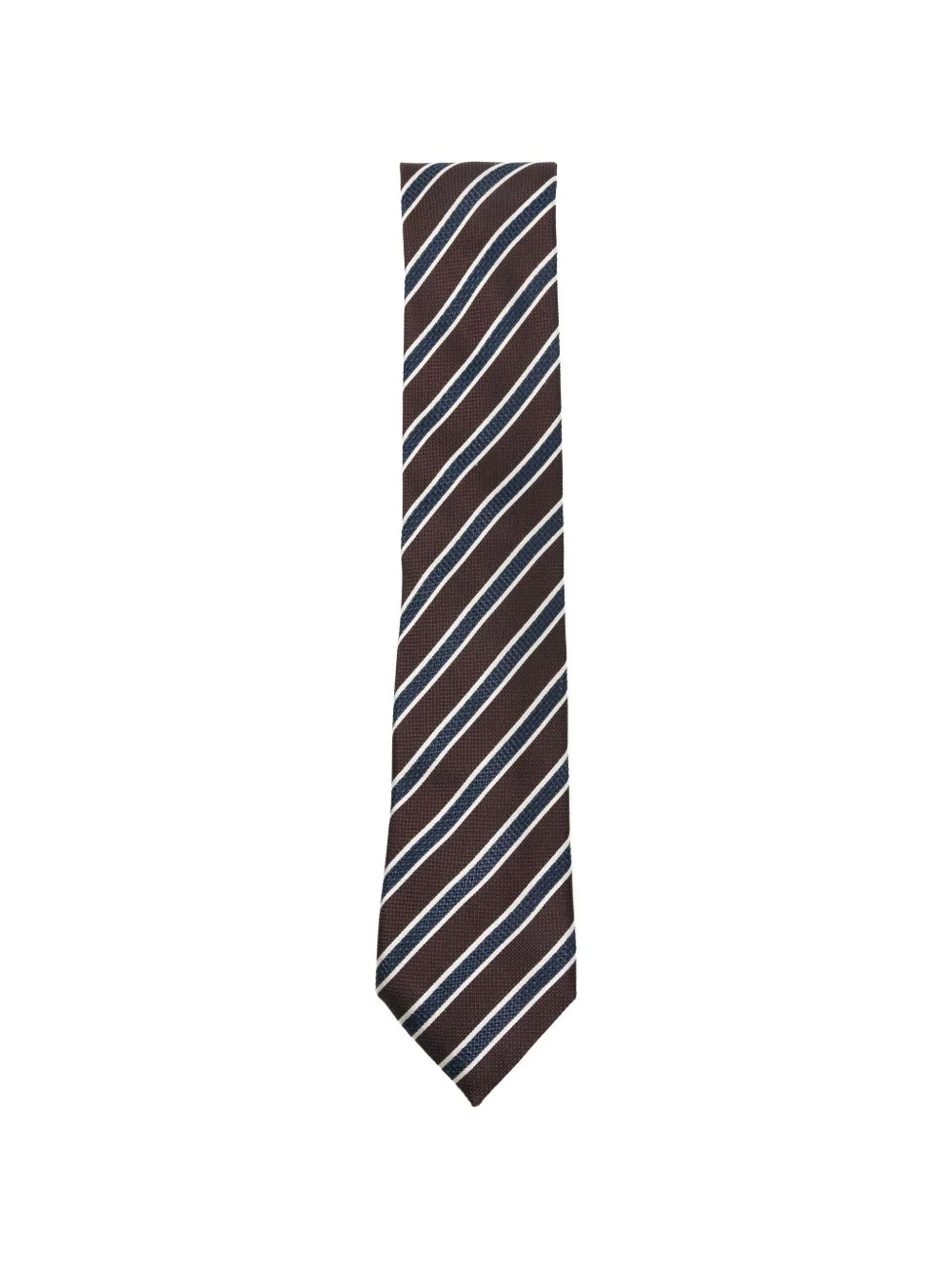 diagonal-stripe tie - 1