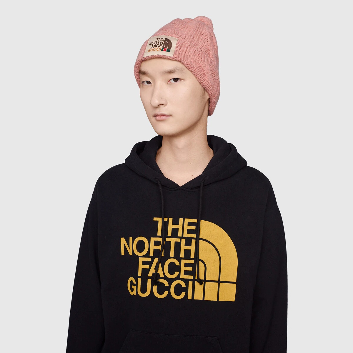 The North Face x Gucci Web print cotton sweatshirt - 5