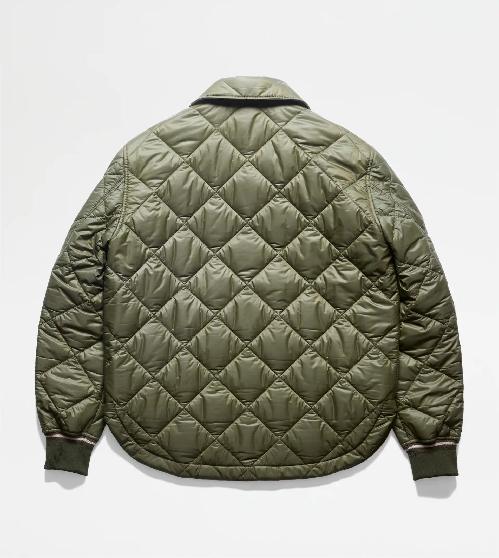 QUILTED JACKET - GREEN - 8