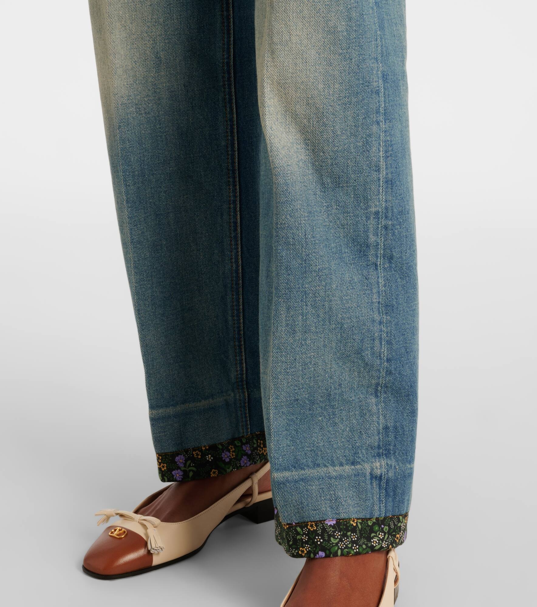 High-rise straight jeans - 5