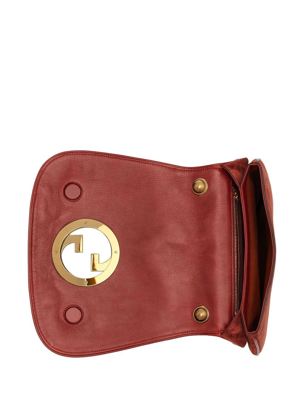 medium Blondie suede shoulder bag - 5