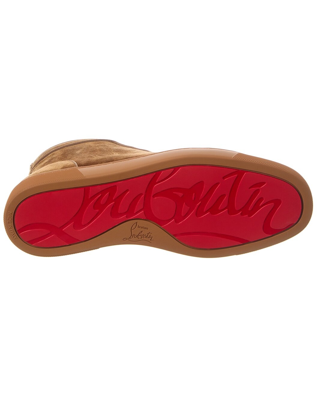 Christian Louboutin Louis Suede High-Top Sneaker - 4