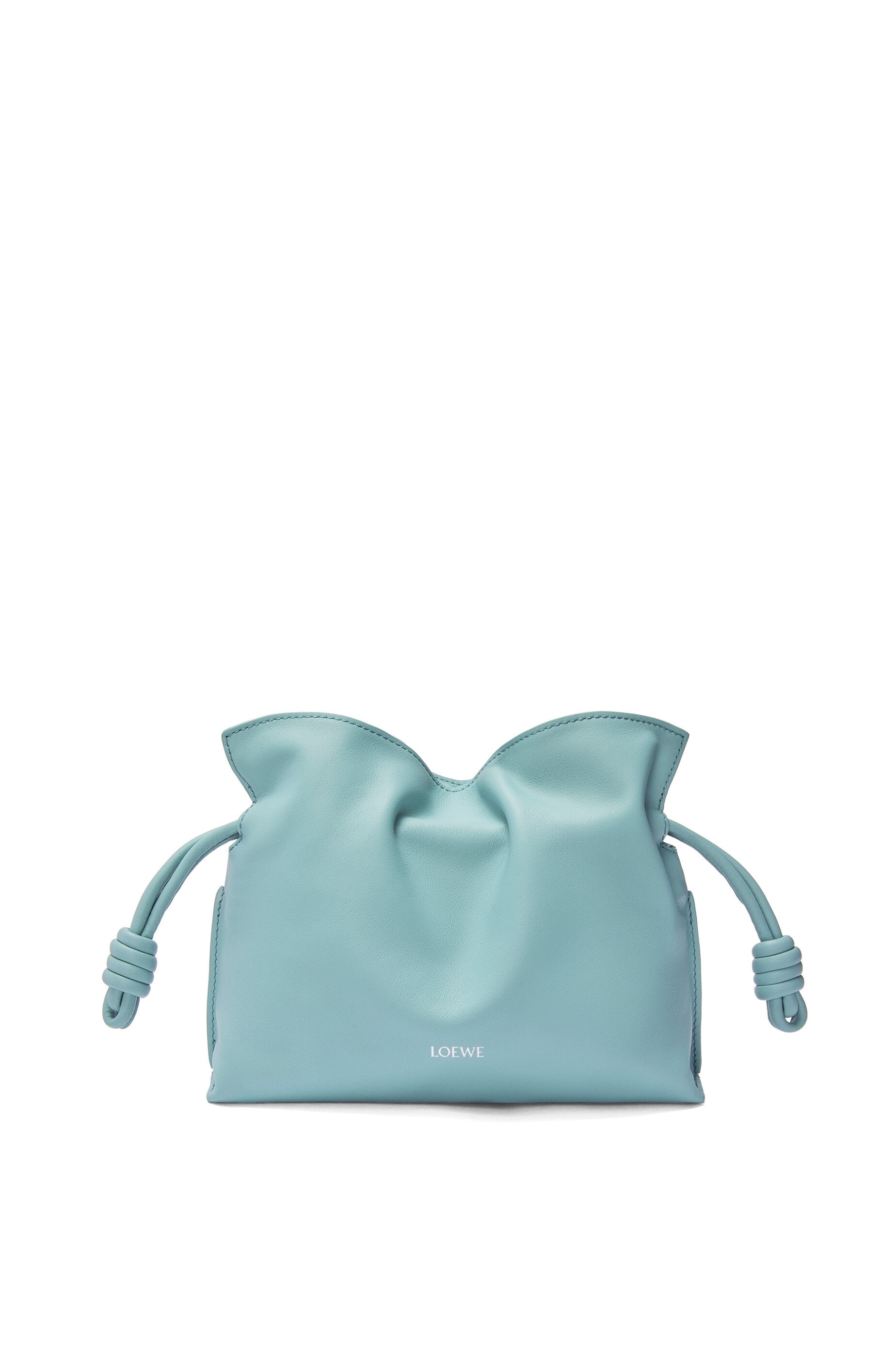■ LOEWE x Suna Fujita ■ Flamenco Squid mini clutch Loewe Squid mini Flamenco clutch in nappa calfskin | REVERSIBLE