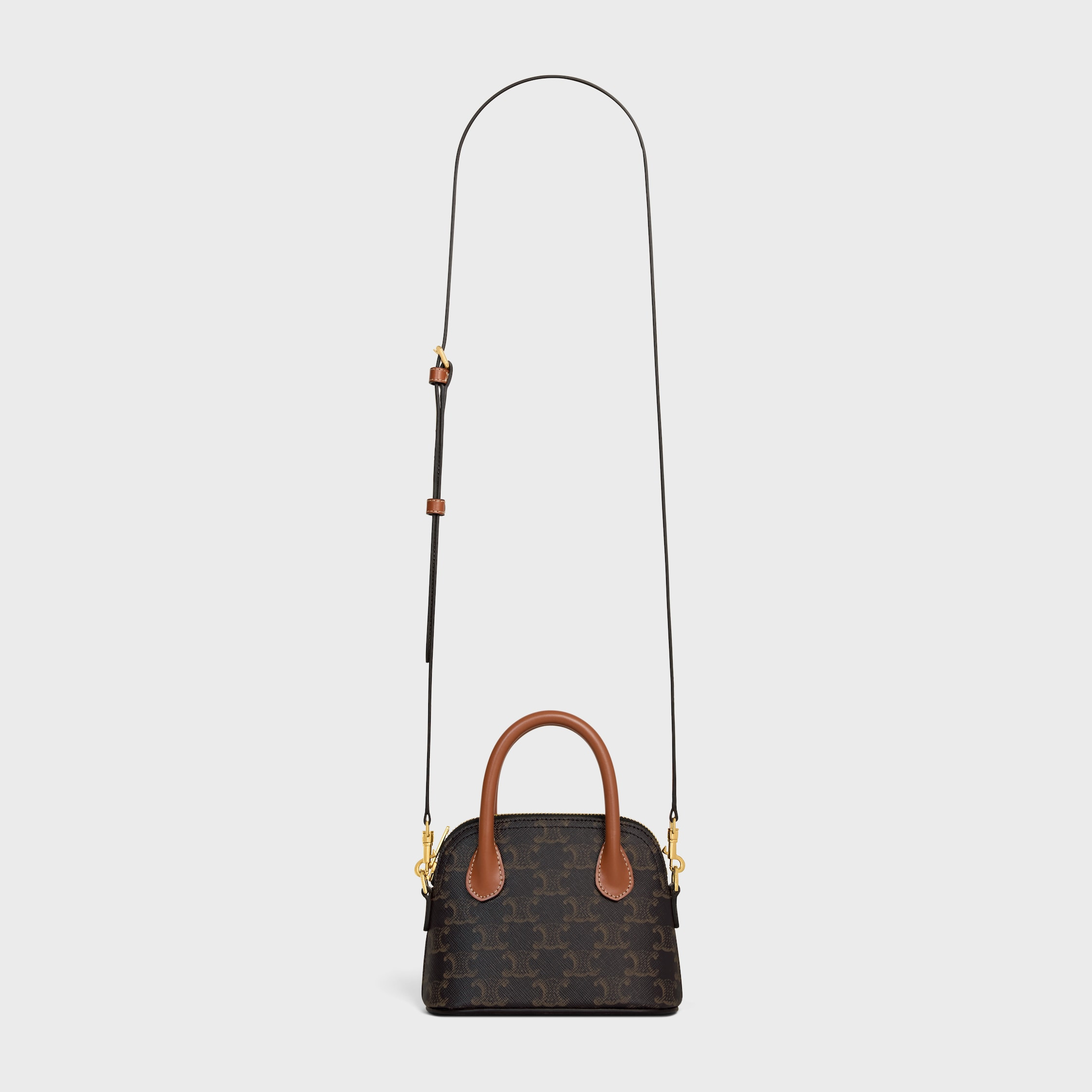 MINI HONORINE IN triomphe canvas and calfskin - 5