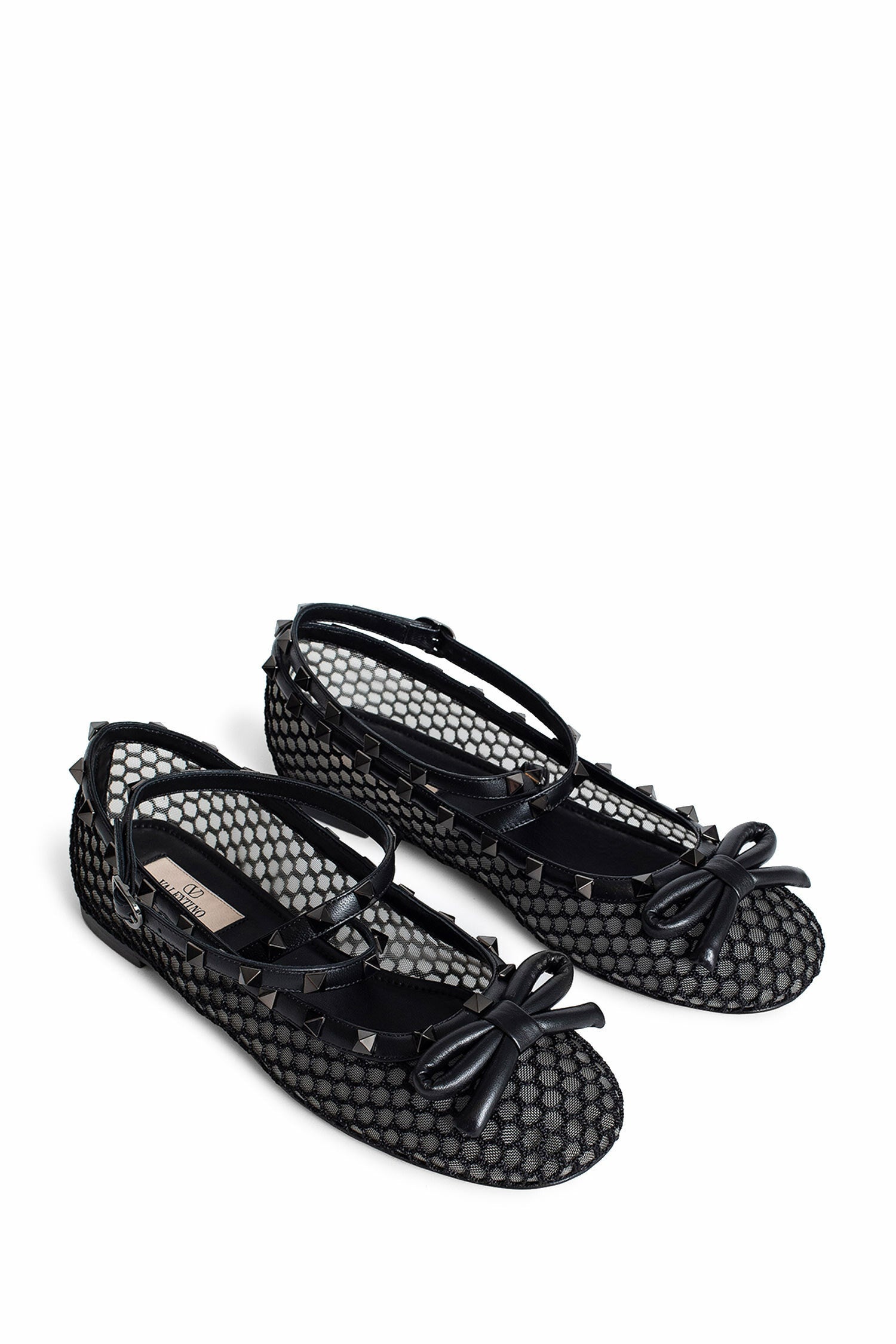 VALENTINO WOMAN BLACK FLATS - 7