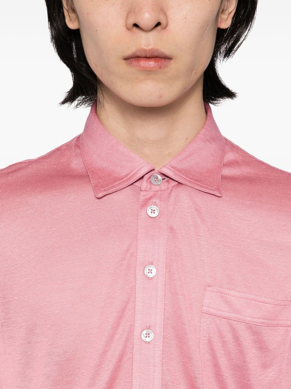 short-sleeved polo shirt - 4