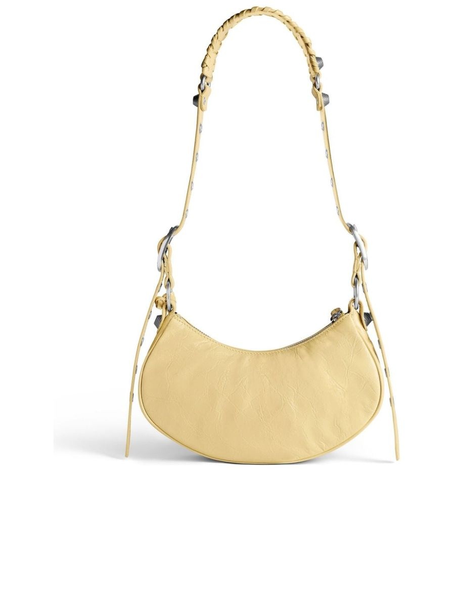 Le Cagole XS Shoulder Bag in Yellow - 4
